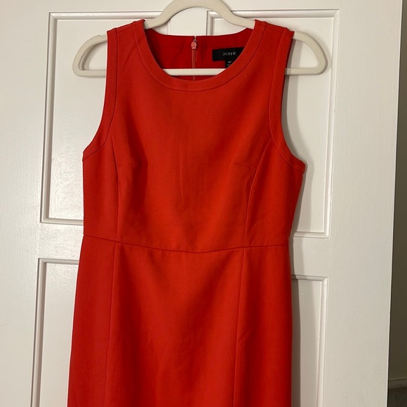 NWOT J.Crew Petite Stretch crepe sheath dress BK700 - Picture 4 of 13